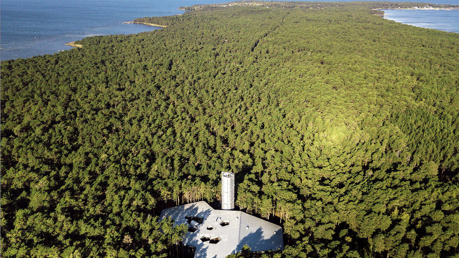 Arvo Pärt keskus Laulasmaalla Virossa luonnon keskellä